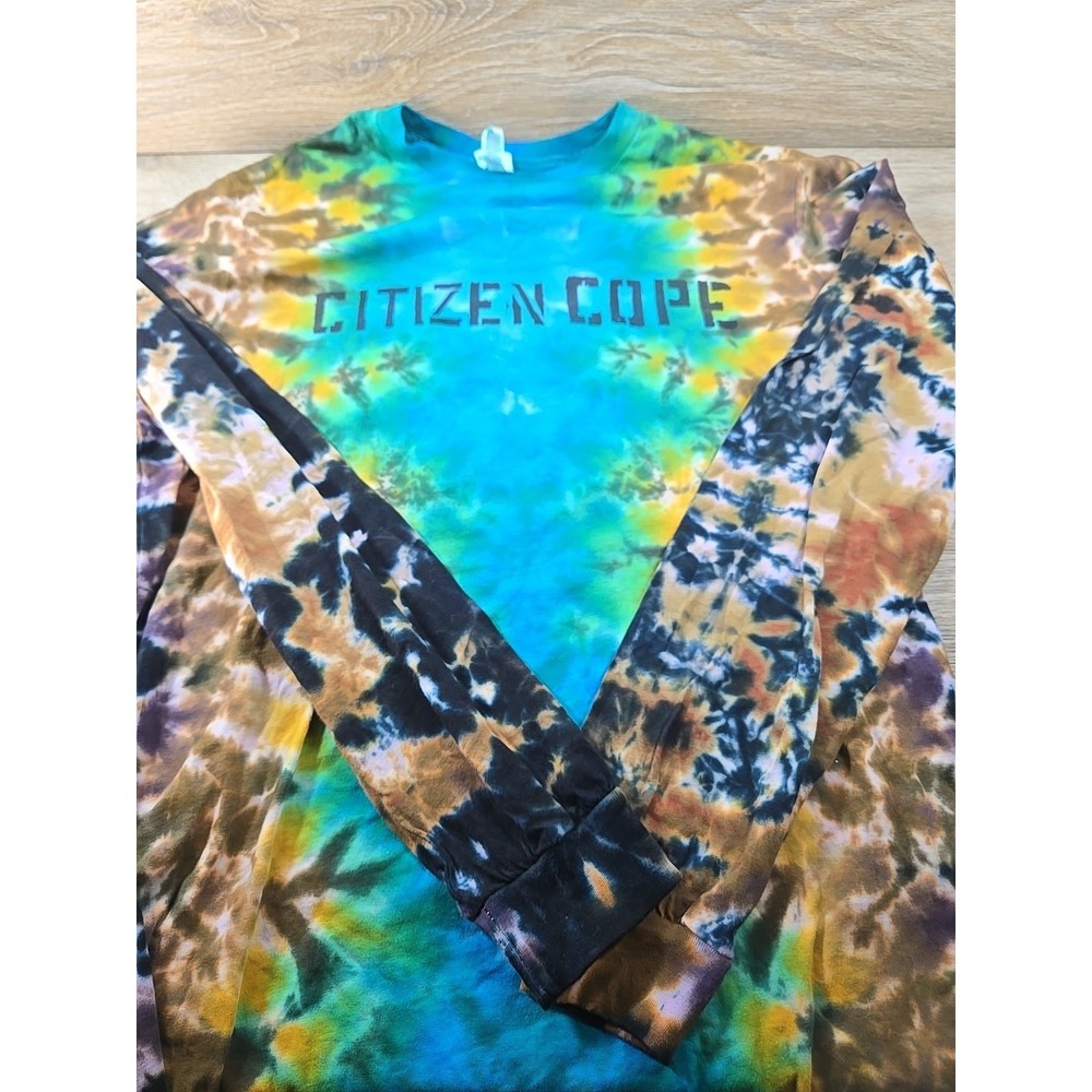 Citizen Cope - Tie Dye- Long Sleeve Shirt  Excellent Condition Size Large